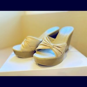 Cathy Jean leather platforms